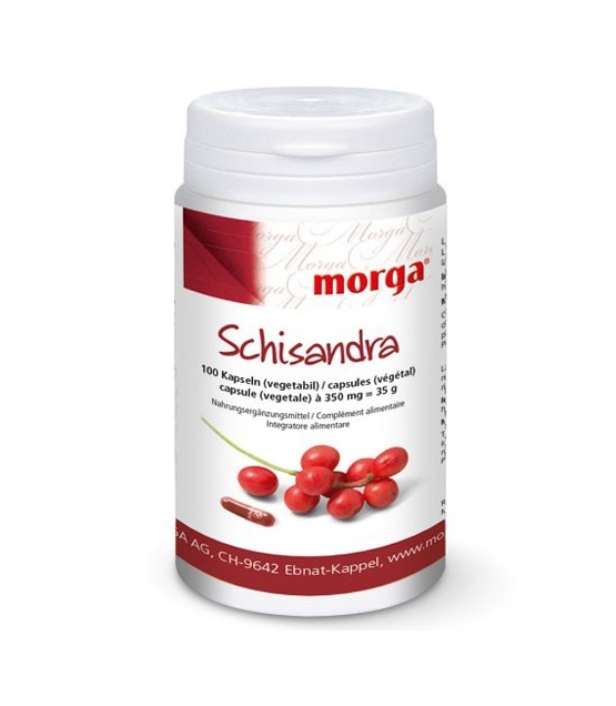 Schisandra - 100 Kapseln - 350mg - Morga