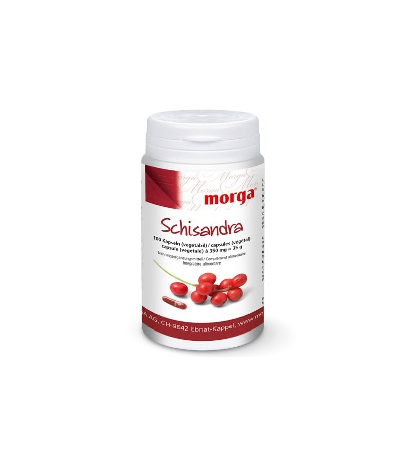 Schisandra - 100 Kapseln - 350mg - Morga Schisandra - 100 Kapseln - 350mg - Morga