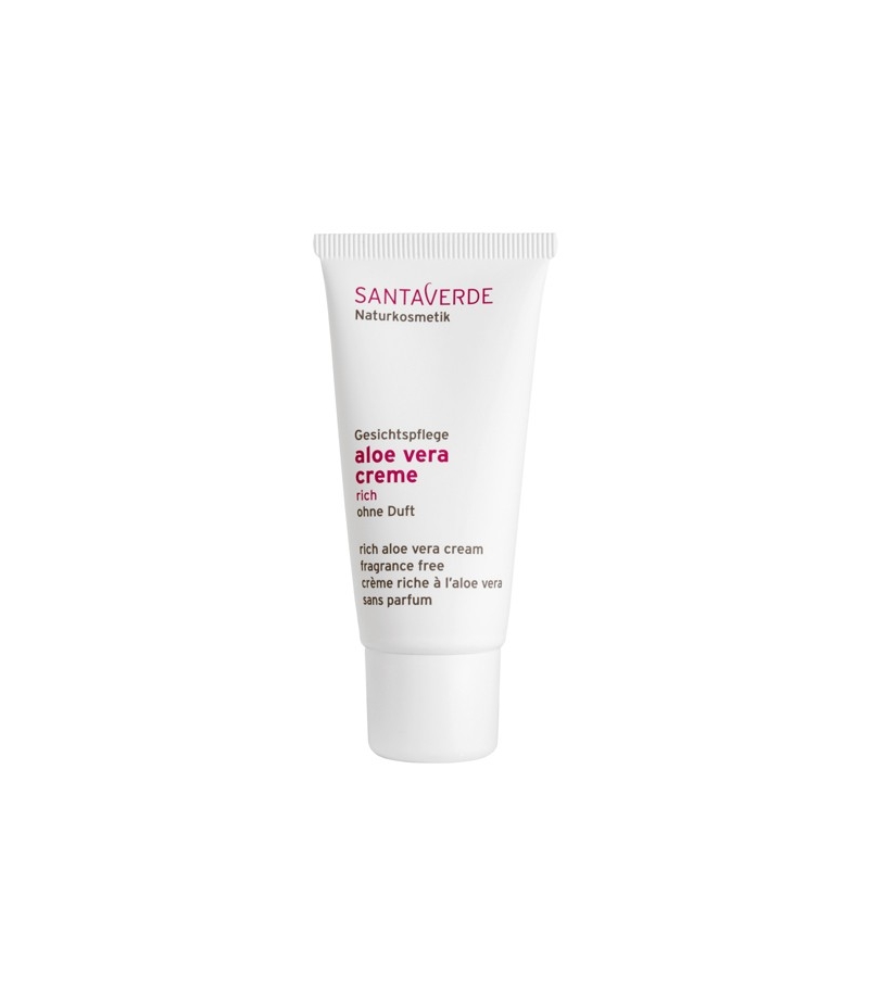 BIO-Creme Rich ohne Duft Aloe Vera - 30ml - Santaverde BIO-Creme Rich ohne Duft Aloe Vera - 30ml - Santaverde