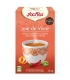BIO-Kräutertee mit Basilikum, Orangenschalen & Chili - Lebensfreude Tee - 17 Teebeutel - Yogi Tea