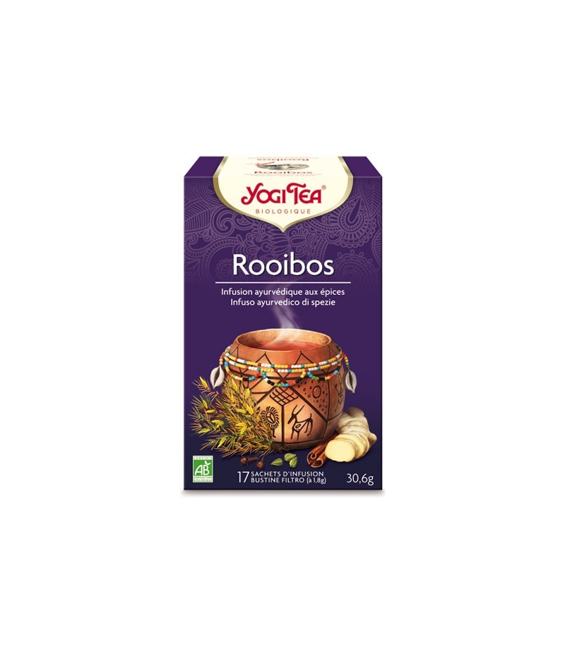 Infusion de rooibos BIO - Rooibos - 17 sachets - Yogi Tea