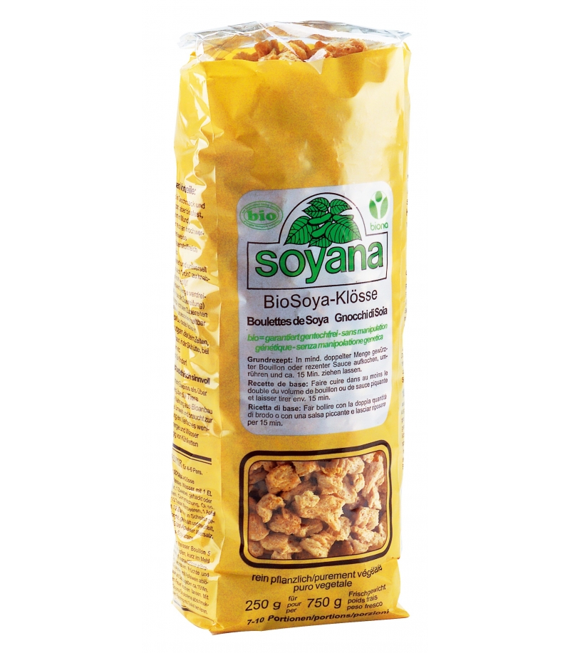 Protéine de soja en boulettes BIO Soyana 200g Protéine de soja en boulettes BIO Soyana 200g