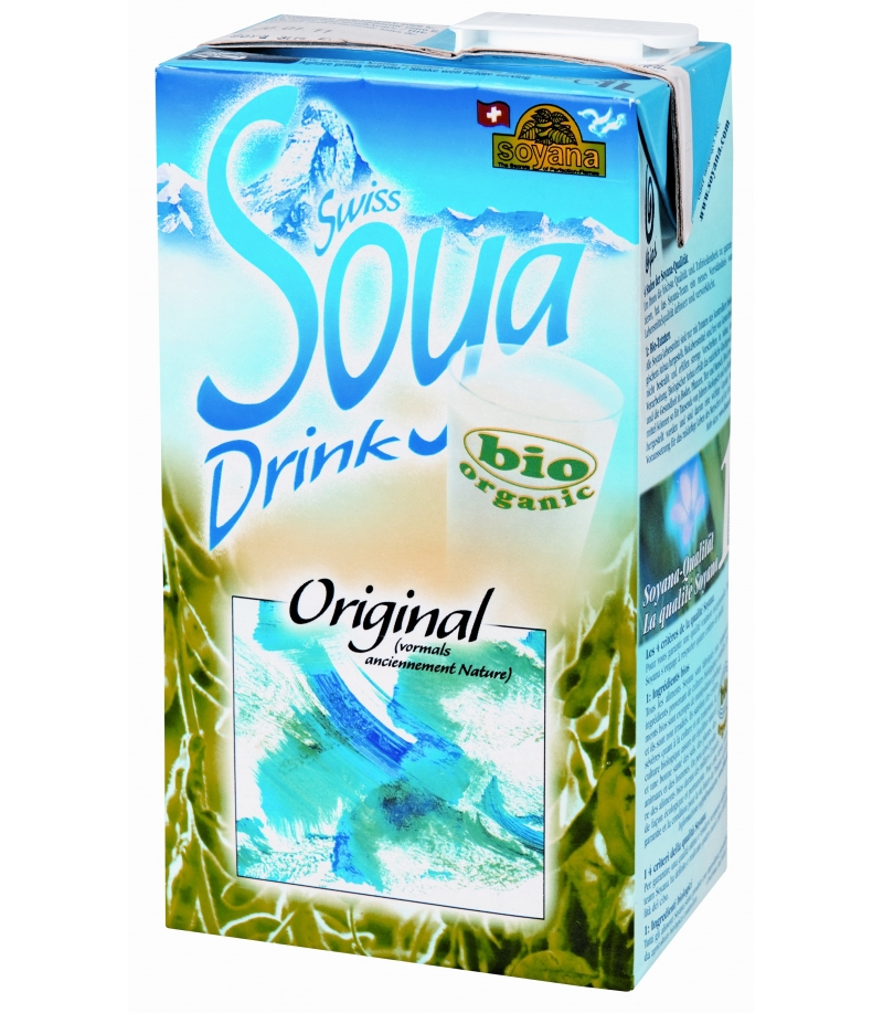 Swiss BIOSoyaDrink Original Soyana 1l Swiss BIOSoyaDrink Original Soyana 1l