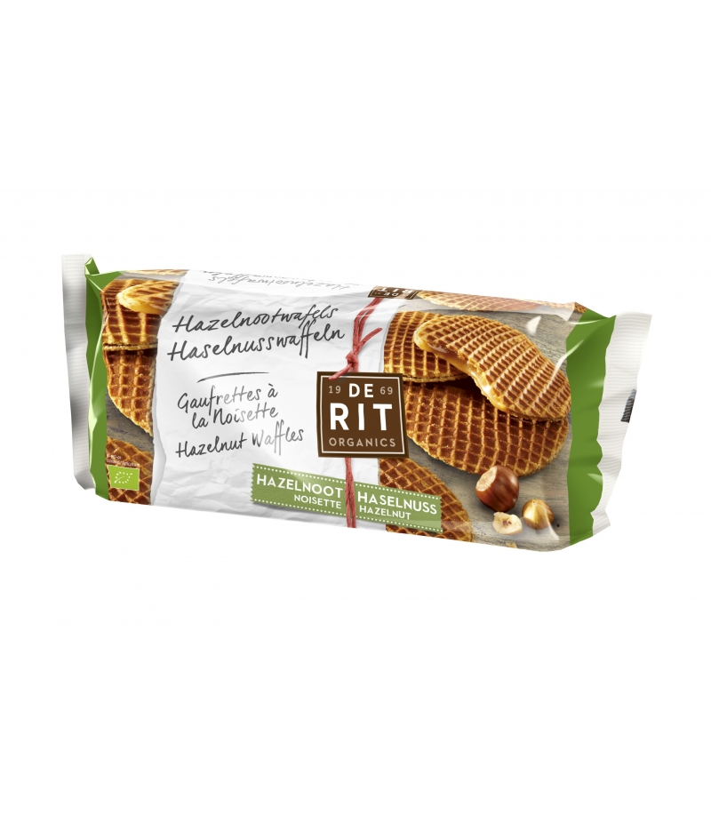 BIO-Haselnusswaffeln - 175g - De Rit BIO-Haselnusswaffeln - 175g - De Rit