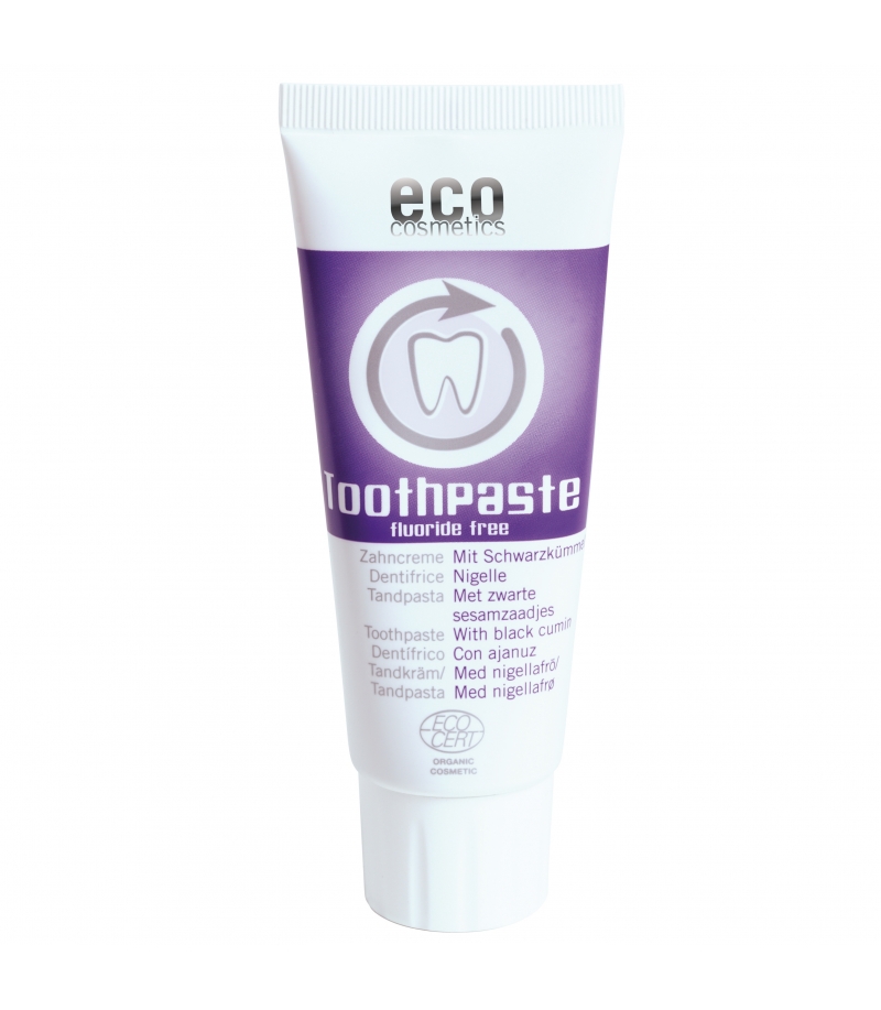 Dentifrice BIO nigelle sans fluor 75ml Eco Cosmetics