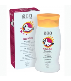 Lotion corporelle bébé & enfant BIO grenade & argousier - 200ml - Eco Cosmetics Lotion corporelle bébé & enfant BIO grenade & argousier - 200ml - Eco Cosmetics