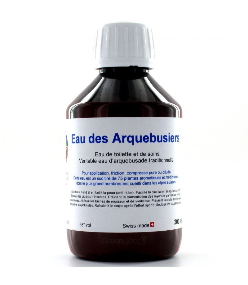 Eau d'arquebusade naturelle 75 plantes - 200ml - D&A Laboratoire
