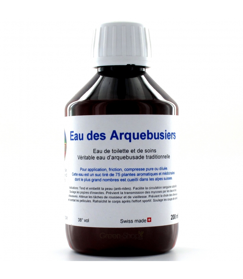 Natürliches Arquebusade Wasser 75 Pflanzen - 200ml - D&A Laboratoire