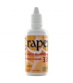 Grapex 33% extrait de pépins de pamplemousse - 50ml - D&A Laboratoire Grapex 33% extrait de pépins de pamplemousse - 50ml - D&A Laboratoire