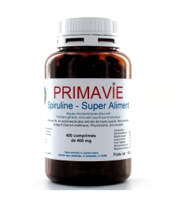 Spiruline naturelle - 400 comprimés - 400mg - D&A Laboratoire Spiruline naturelle - 400 comprimés - 400mg - D&A Laboratoire