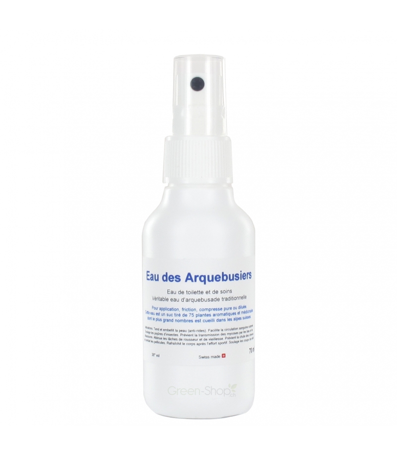 Natürliches Spray Arquebusade Wasser 75 Pflanzen - 70ml - D&A Laboratoire