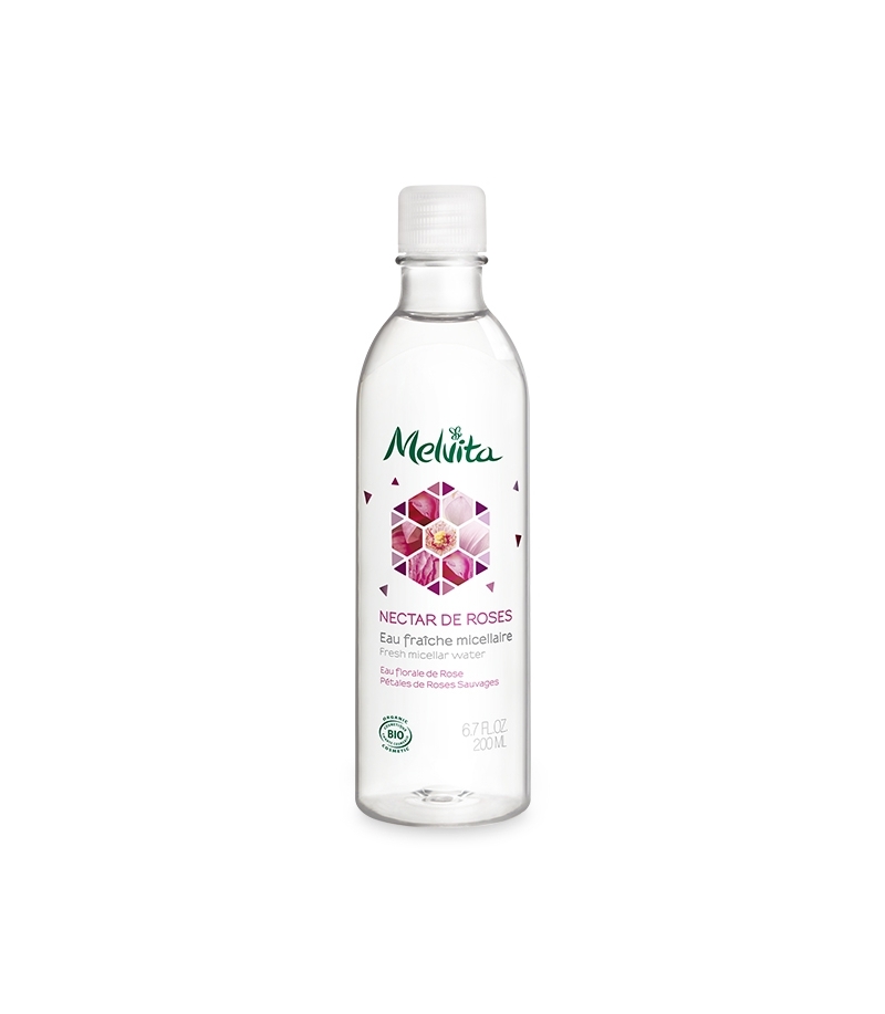 Mizellar BIO-Reinigungswasser Rose - 200ml - Melvita Nectar de Roses