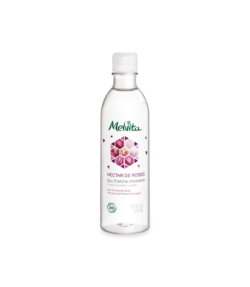 Mizellar BIO-Reinigungswasser Rose - 200ml - Melvita Nectar de Roses Mizellar BIO-Reinigungswasser Rose - 200ml - Melvita Nectar de Roses