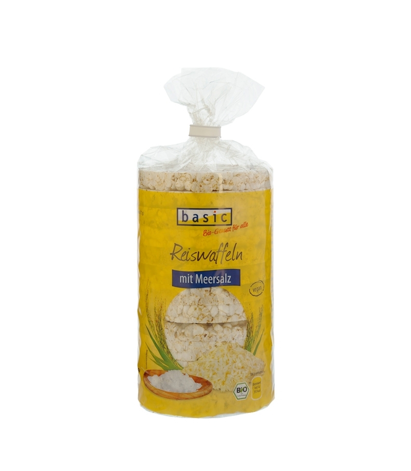 BIO-Reiswaffeln mit Meersalz - 100g - Basic - Green-Shop.ch