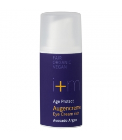 BIO-Augencreme Avocado & Argan - 15ml - i+m Naturkosmetik Berlin Age Protect BIO-Augencreme Avocado & Argan - 15ml - i+m Naturkosmetik Berlin Age Protect