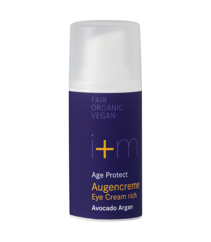 BIO-Augencreme Avocado & Argan - 15ml - i+m Naturkosmetik Berlin Age Protect