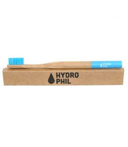 Bambus Zahnbürste Blau Nylon Mittelweich - 1 Stück - Hydrophil