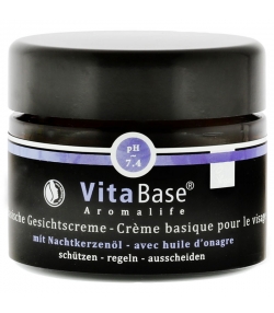 Crème basique pour le visage BIO onagre - 50ml - Aromalife VitaBase