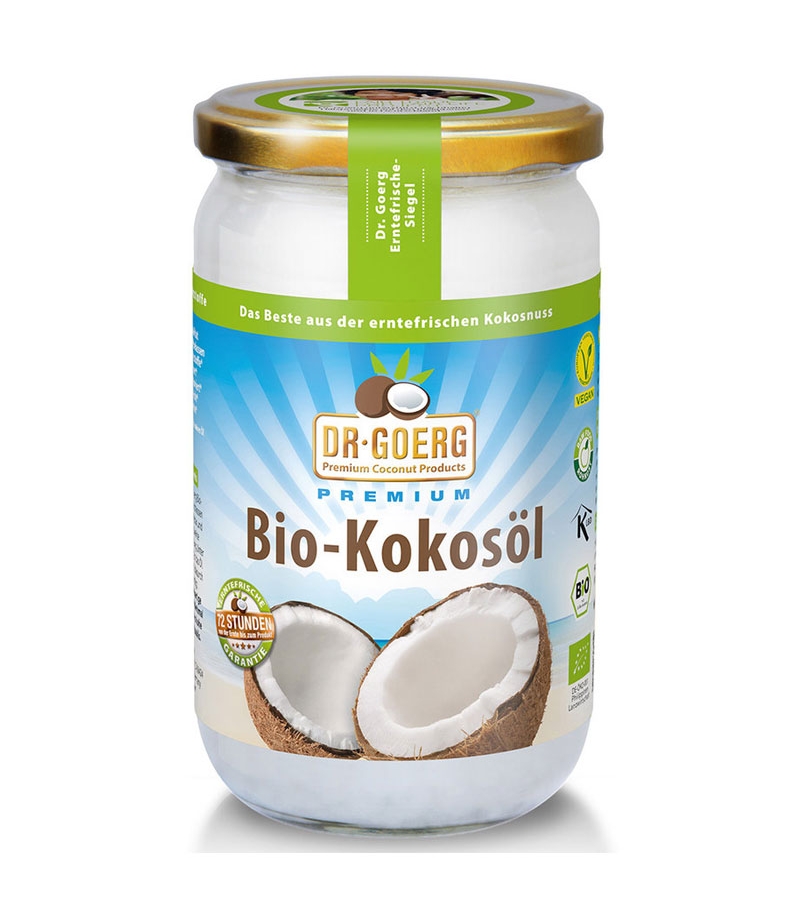 BIO-Kokosöl roh - 1l - Dr.Goerg