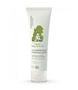 Lotion hydratante bébé & enfant BIO avoine & ronce des tourbières - 100ml - Mádara Lotion hydratante bébé & enfant BIO avoine & ronce des tourbières - 100ml - Mádara