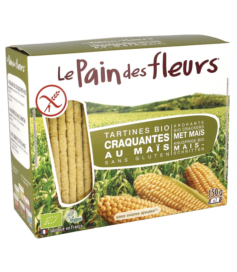 Mais BIO-Schnitten - 150g - Le pain des fleurs Mais BIO-Schnitten - 150g - Le pain des fleurs