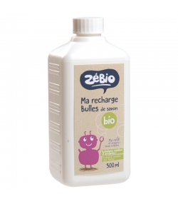 Recharge bulles de savon BIO - 500ml - Zébio