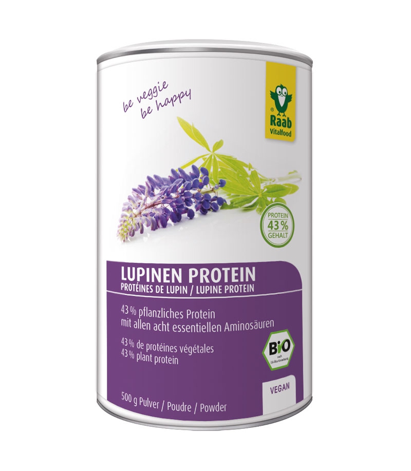 Protéines de lupin en poudre BIO - 500g - Raab Vitalfood Protéines de lupin en poudre BIO - 500g - Raab Vitalfood