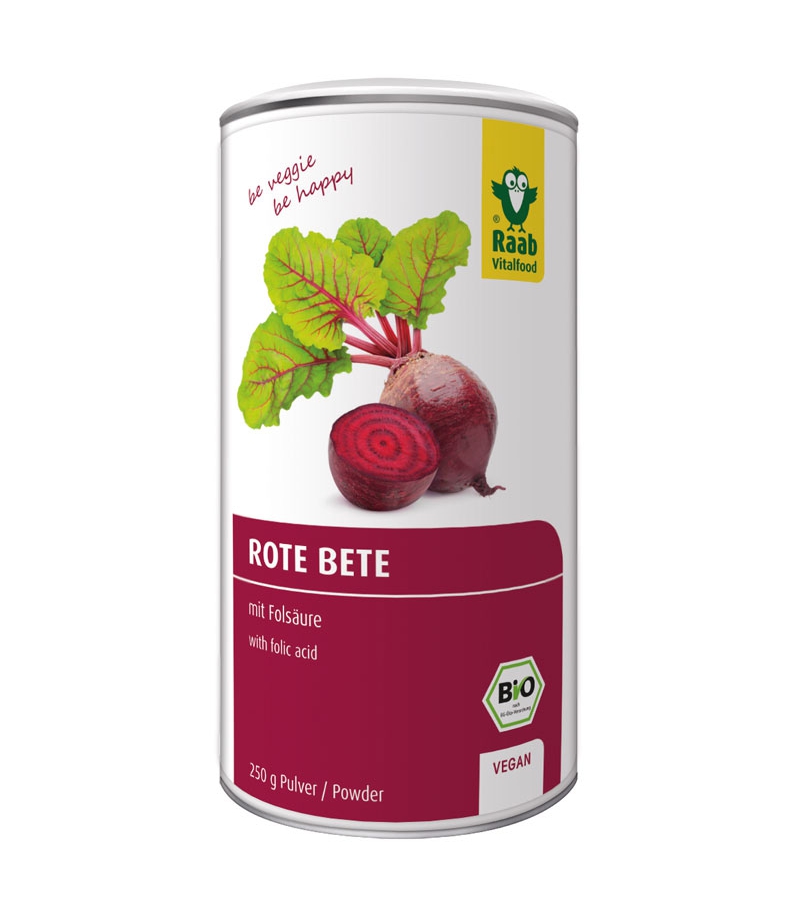 Betterave rouge en poudre BIO - 250g - Raab Vitalfood Betterave rouge en poudre BIO - 250g - Raab Vitalfood