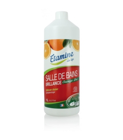 Nettoyant brillance salle de bains écologique orange - 1l - Etamine du Lys