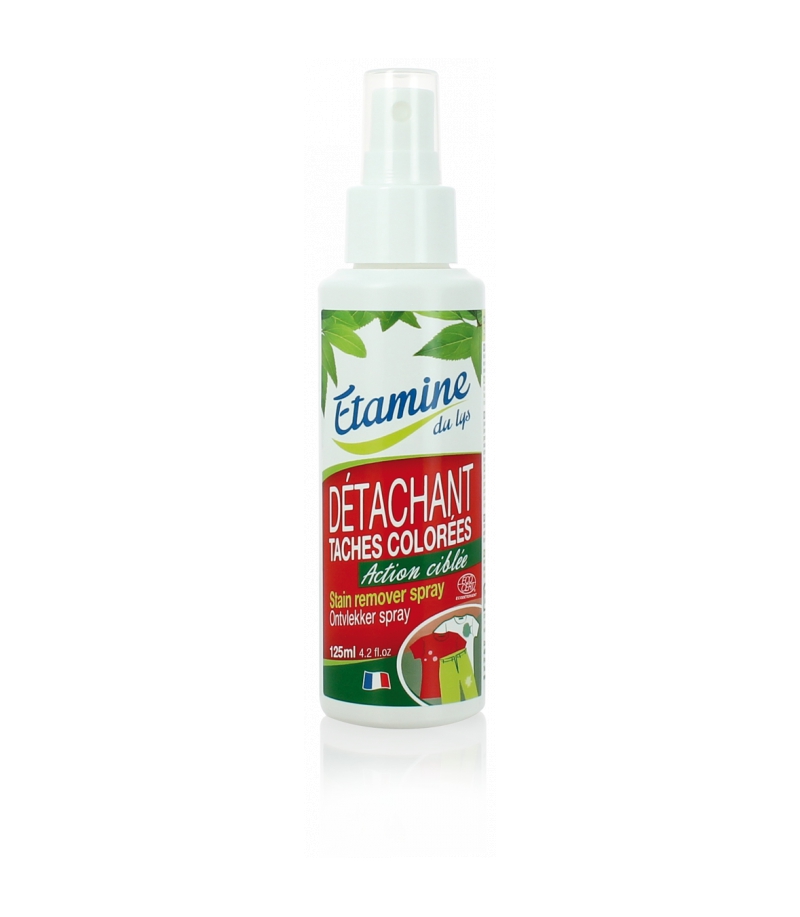 Spray détachant taches colorées écologique sans parfum - 125ml - Etamine du Lys