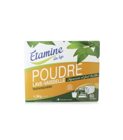 Ökologisches Geschirrspülpulver ohne Parfüm - 60 Waschgänge - 1,3kg - Etamine du Lys