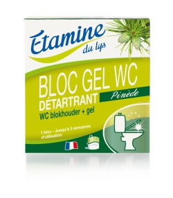 Ökologischer WC Gelblock Entkalker Pinie & Eukalyptus - 50ml - Etamine du Lys