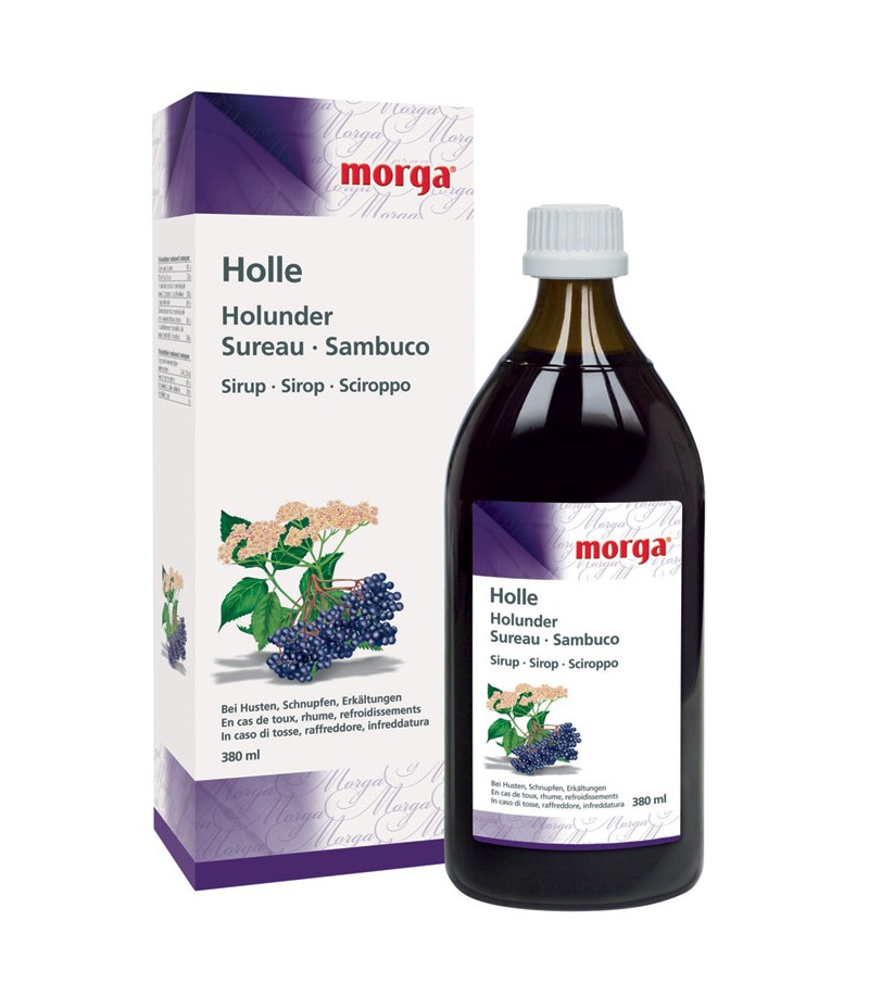 Sirop de sureau Holle Morga 380ml