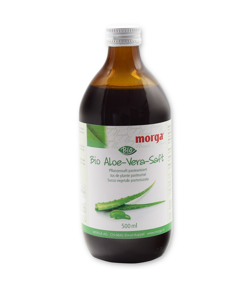 Jus d'aloe vera BIO - 500ml - Morga Jus d'aloe vera BIO - 500ml - Morga
