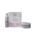 Duo gommage caresse BIO eau de rose & rose prune - Douces Angevines