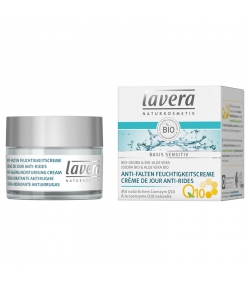 Anti-Falten BIO-Feuchtigkeitscreme Q10, Jojoba & Aloe Vera - 50ml - Lavera Basis Sensitiv Anti-Falten BIO-Feuchtigkeitscreme Q10, Jojoba & Aloe Vera - 50ml - Lavera Basis Sensitiv