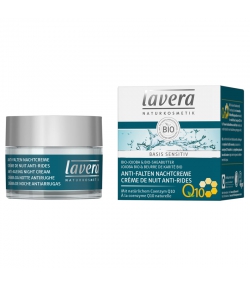 Anti-Falten BIO-Nachtcreme Q10, Jojoba & Sheabutter - 50ml - Lavera Basis Sensitiv Anti-Falten BIO-Nachtcreme Q10, Jojoba & Sheabutter - 50ml - Lavera Basis Sensitiv