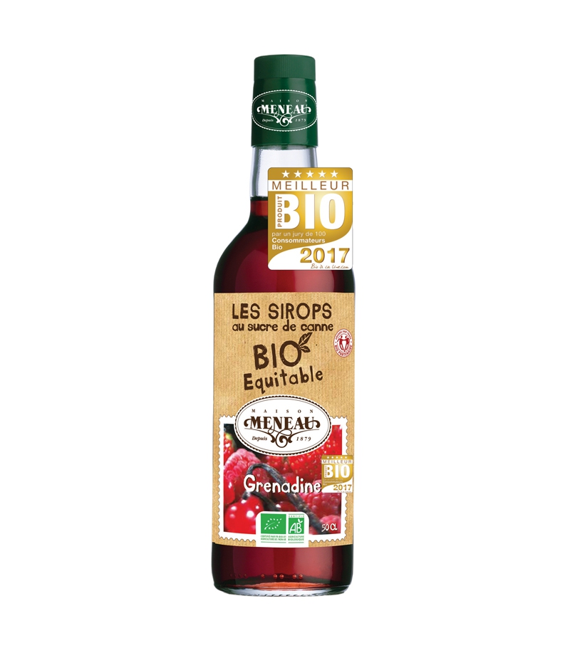 BIO-Grenadinesirup - 50cl - Meneau BIO-Grenadinesirup - 50cl - Meneau
