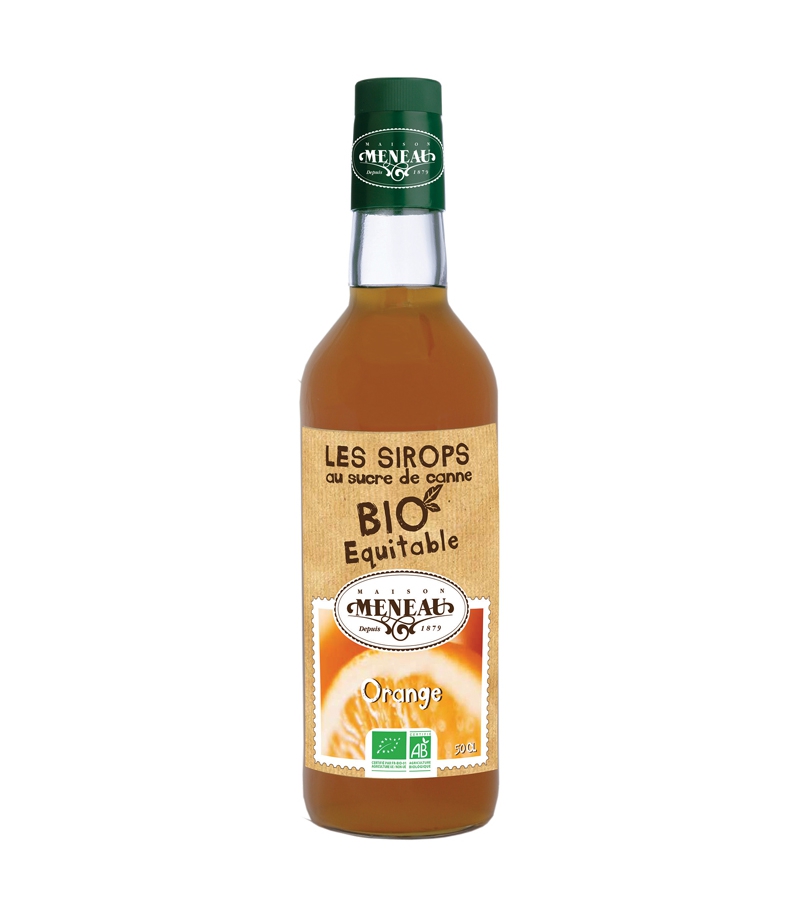 BIO-Orangensirup - 50cl - Meneau BIO-Orangensirup - 50cl - Meneau