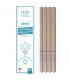 Bougies auriculaires bleues BIO Senior - 4 pièces - HOPIsana