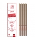 Bougies auriculaires rouges BIO Junior - 4 pièces - HOPIsana