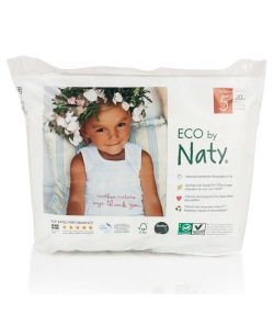 Culottes d’apprentissage écologiques Taille 5 Junior 12-18 kg – 1 sac de 20 pièces – Naty Culottes d’apprentissage écologiques Taille 5 Junior 12-18 kg – 1 sac de 20 pièces – Naty