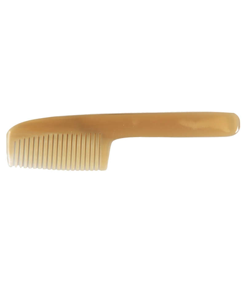 Peigne à manche en corne pour barbe épaisse - 1 pièce - Martin Groetsch Peigne à manche en corne pour barbe épaisse - 1 pièce - Martin Groetsch