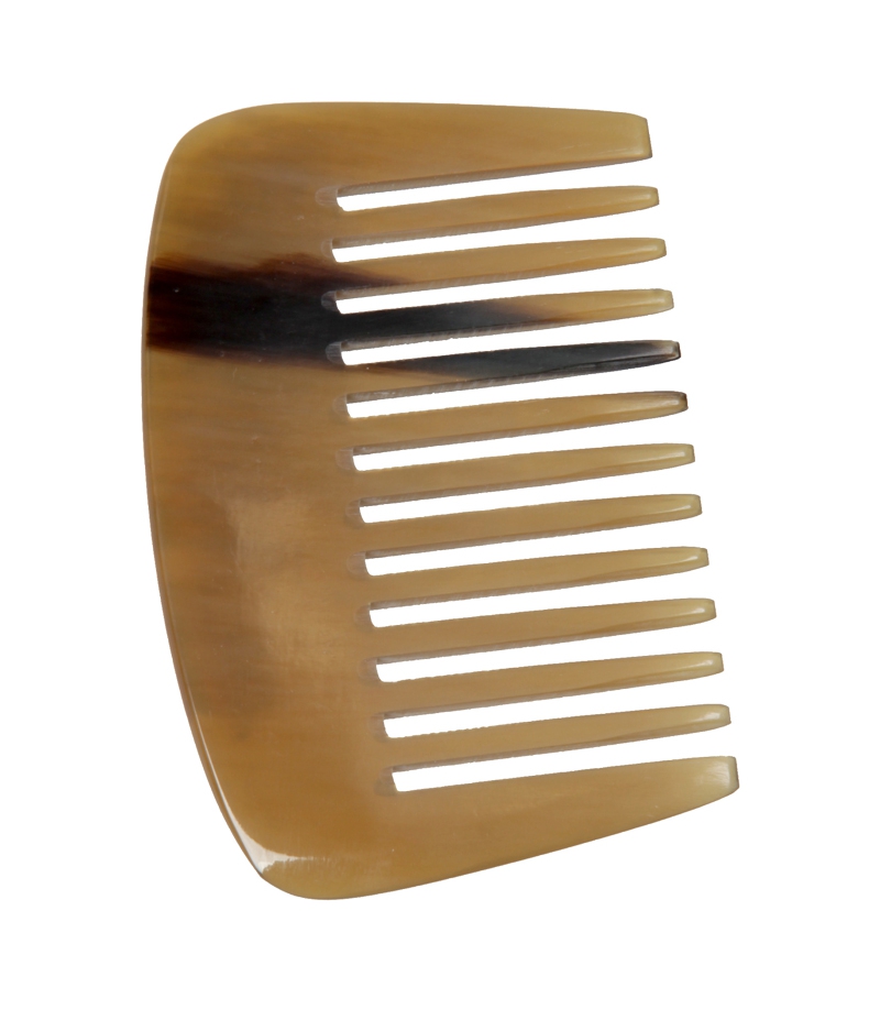 Peigne africain en corne denture large - 1 pièce - Martin Groetsch Peigne africain en corne denture large - 1 pièce - Martin Groetsch
