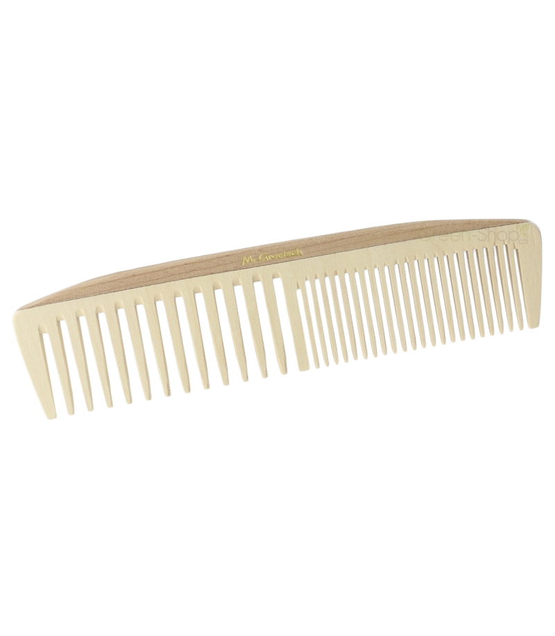 Peigne en bois familial denture mixte large et moyenne - 1 pièce - Martin Groetsch Peigne en bois familial denture mixte large et moyenne - 1 pièce - Martin Groetsch