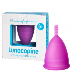 Coupe menstruelle violette - Taille 2 - 1 pièce - Lunacopine
