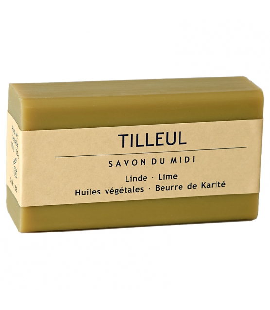 Savon au beurre de karité & tilleul - 100g - Savon du Midi