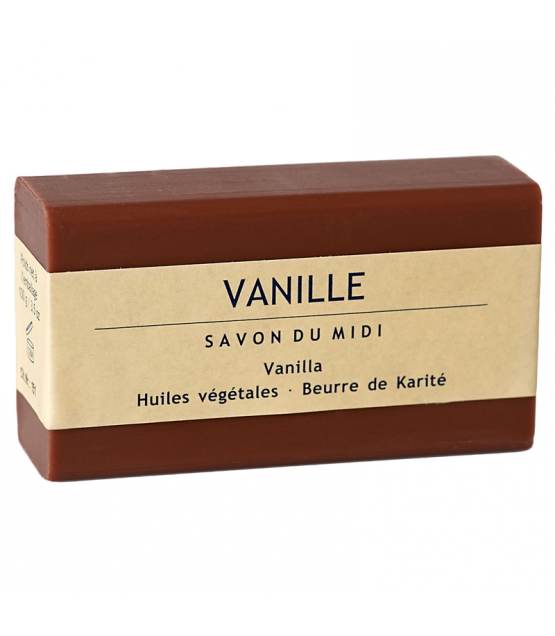 Savon au beurre de karité & vanille - 100g - Savon du Midi