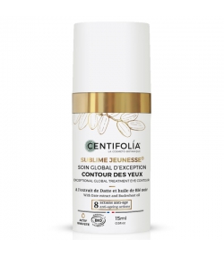 BIO-Augenkonturpflege Sublime Jeunesse Datteln & Buchweizen - 15ml - Centifolia BIO-Augenkonturpflege Sublime Jeunesse Datteln & Buchweizen - 15ml - Centifolia