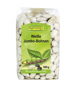 Weisse BIO-Jumbo-Bohnen - 500g - Rapunzel
